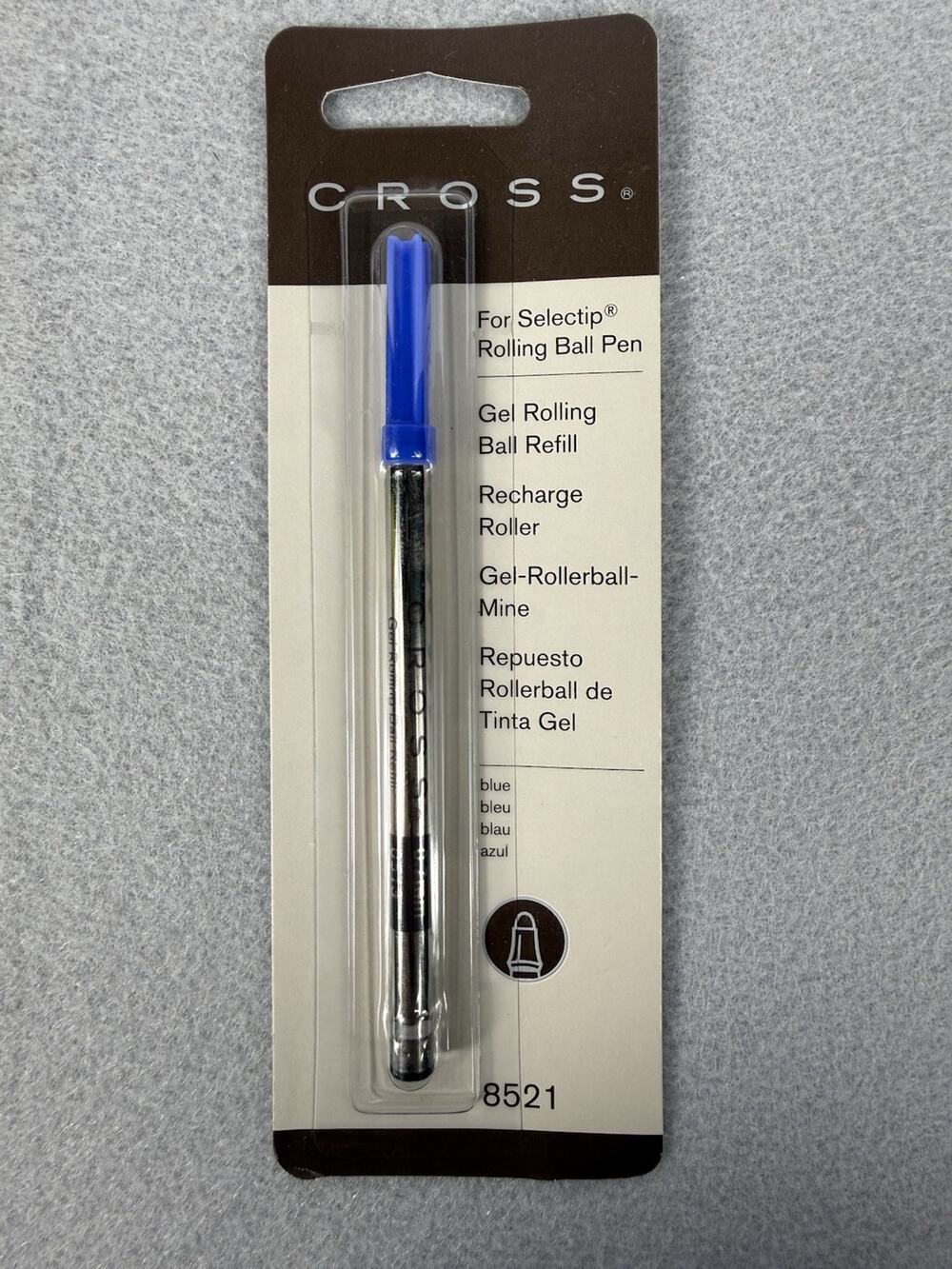 New Old Stock Cross Gel Rolling Ball Blue Ink Pen Refill 8521 for Selectip Pens